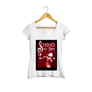 tshirt disponible dans la boutique du groupe Studio Jazz Band